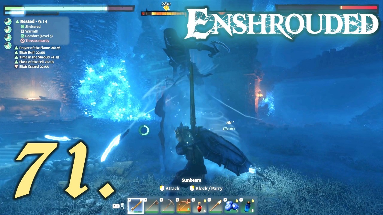 Fell Sicklescythe Boss Fight - Let's Play Enshrouded - Survival Difficulty - Part 71