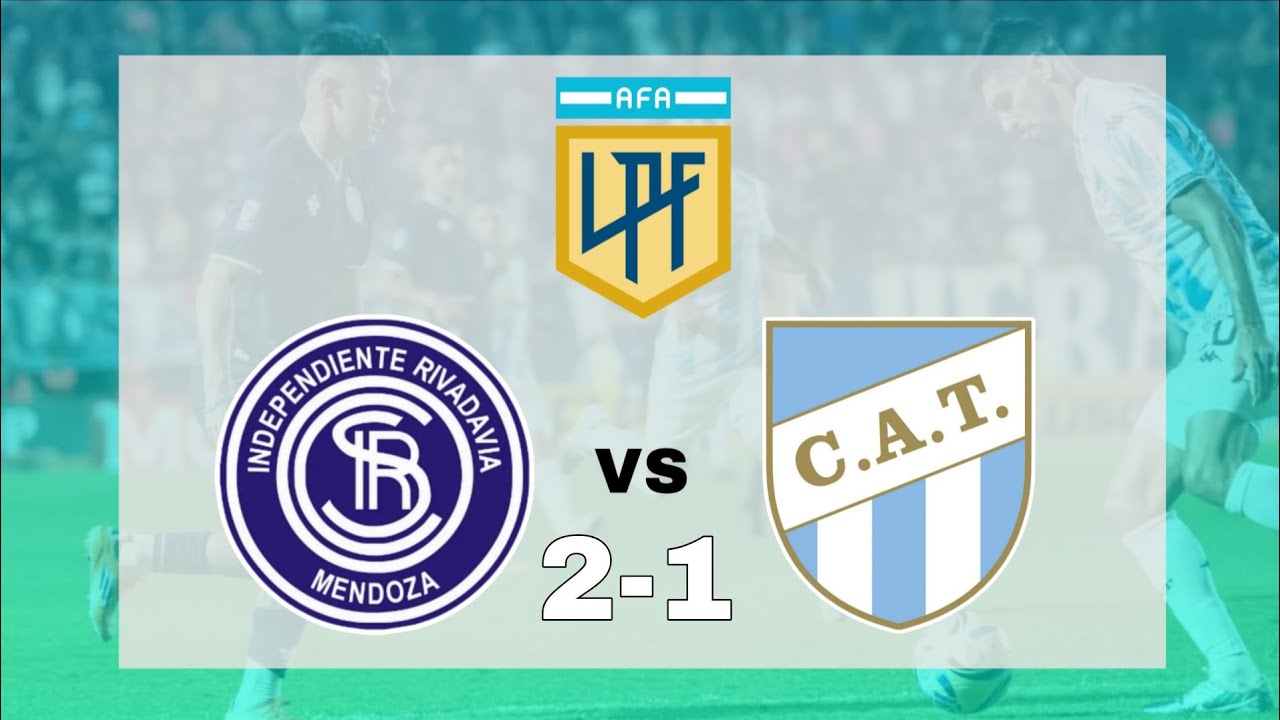 Independiente Rivadavia vs Atletico Tucuman ⚽️ Apertura Argentina - PARTIDO SIMULADO