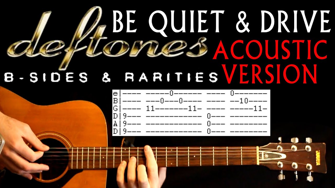 Deftones Be Quiet and Drive Acoustic B Sides & Rarities Guitar Lesson / Guitar Tab / Far Away Chords