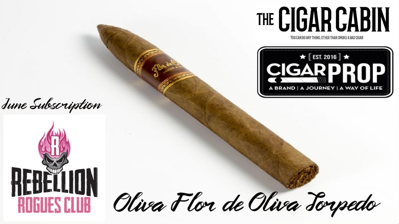 CIGAR UNBOXING - Rebellion & CIGARPROP feat Oliva Flor De Oliva Torpedo