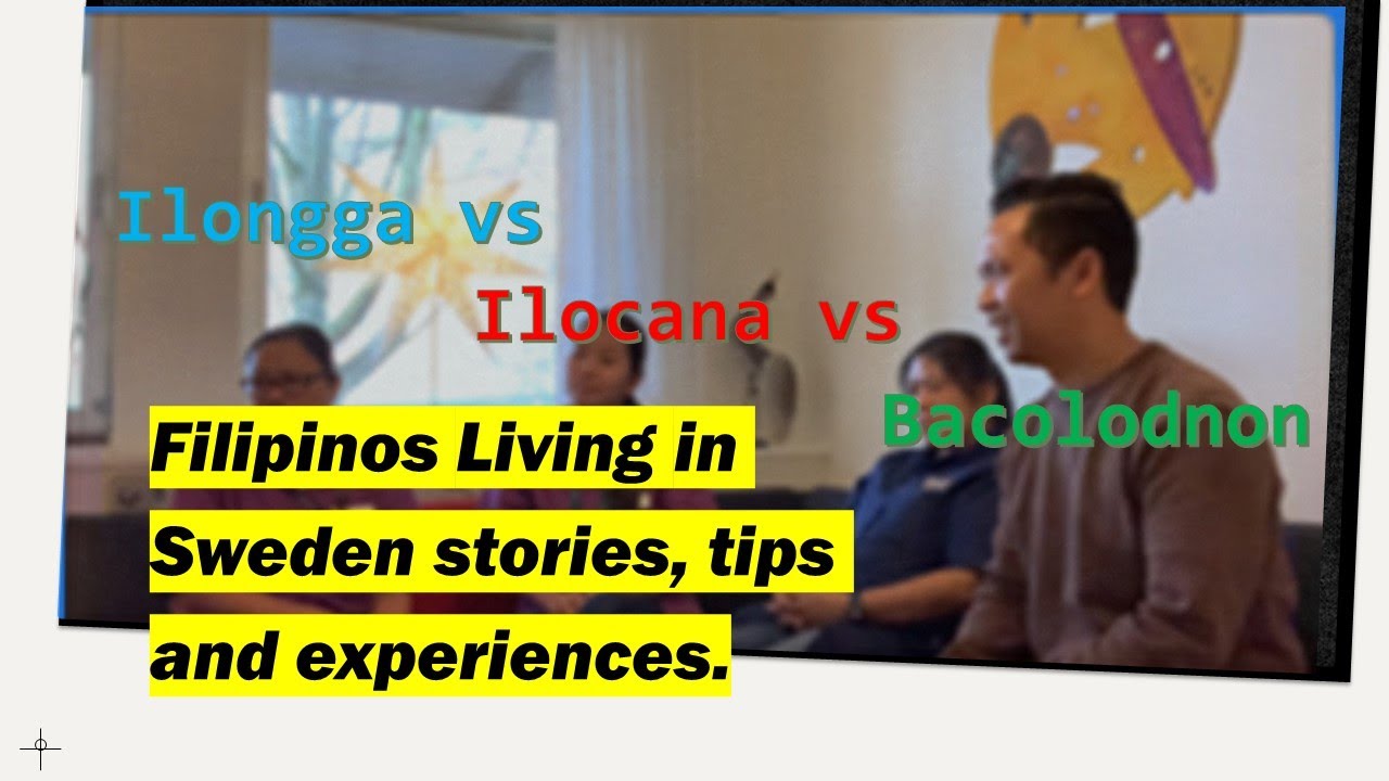 Conversation with Filipinos in Sweden.