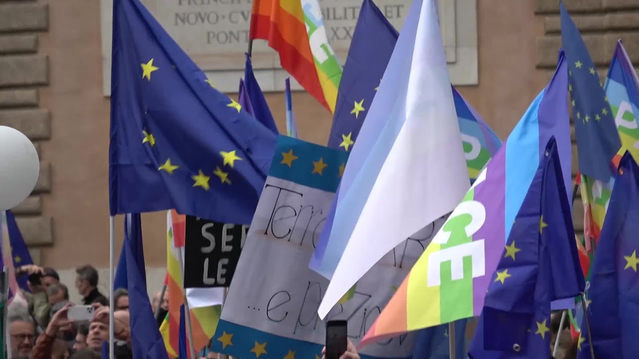 Ue, in piazza per l'Europa anche l'Anpi. Pagliarulo: 
