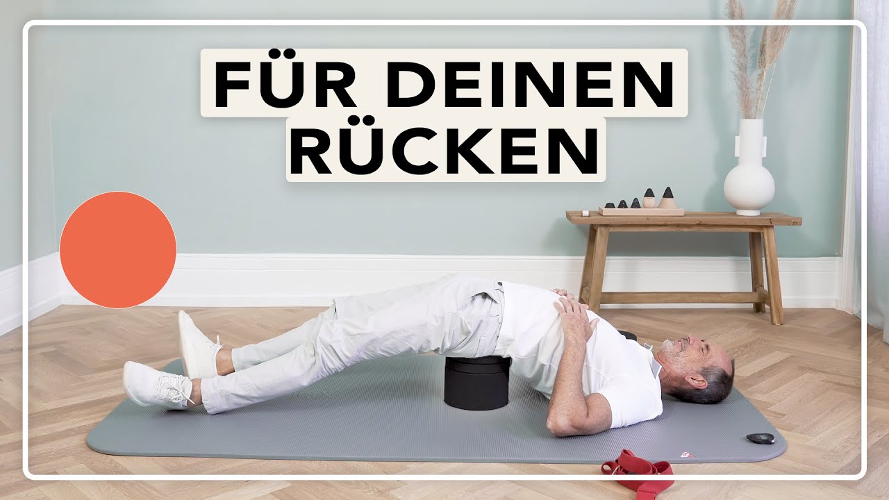 R&uuml;ckenschmerzen ⚡️ 30 Minuten &Uuml;bungen mit dem R&uuml;ckenretter (&Uuml;bungen zum Mitmachen)