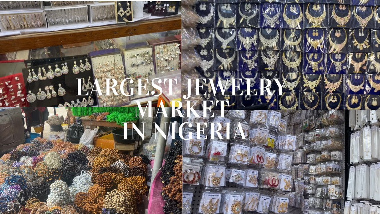 MARKET VLOG: WHERE TO BUY JEWELRY | BRAZILLIAN GOLD | WEDDING ACCESSORIES, EARRINGS ETC IN NIGERIA