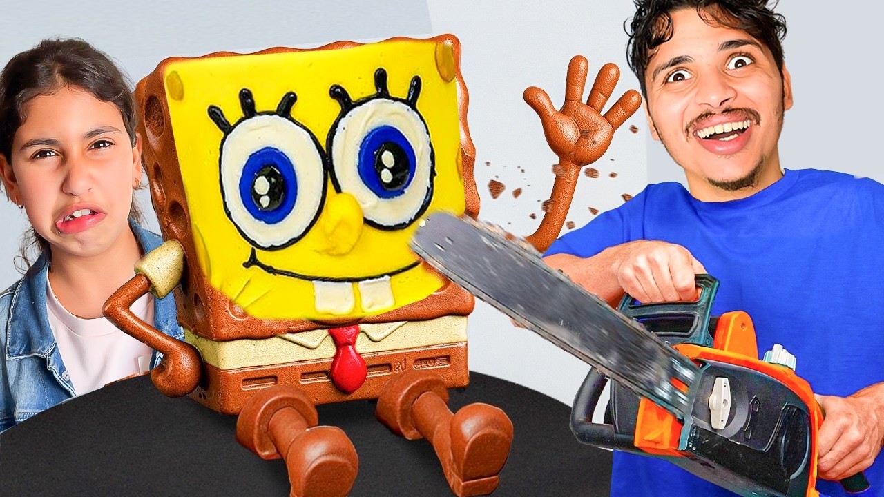 وأخيراً…⁉️😱 زينا أكبر كعكة في العالم 🎂😨 رانيا تصدمات 💔😭