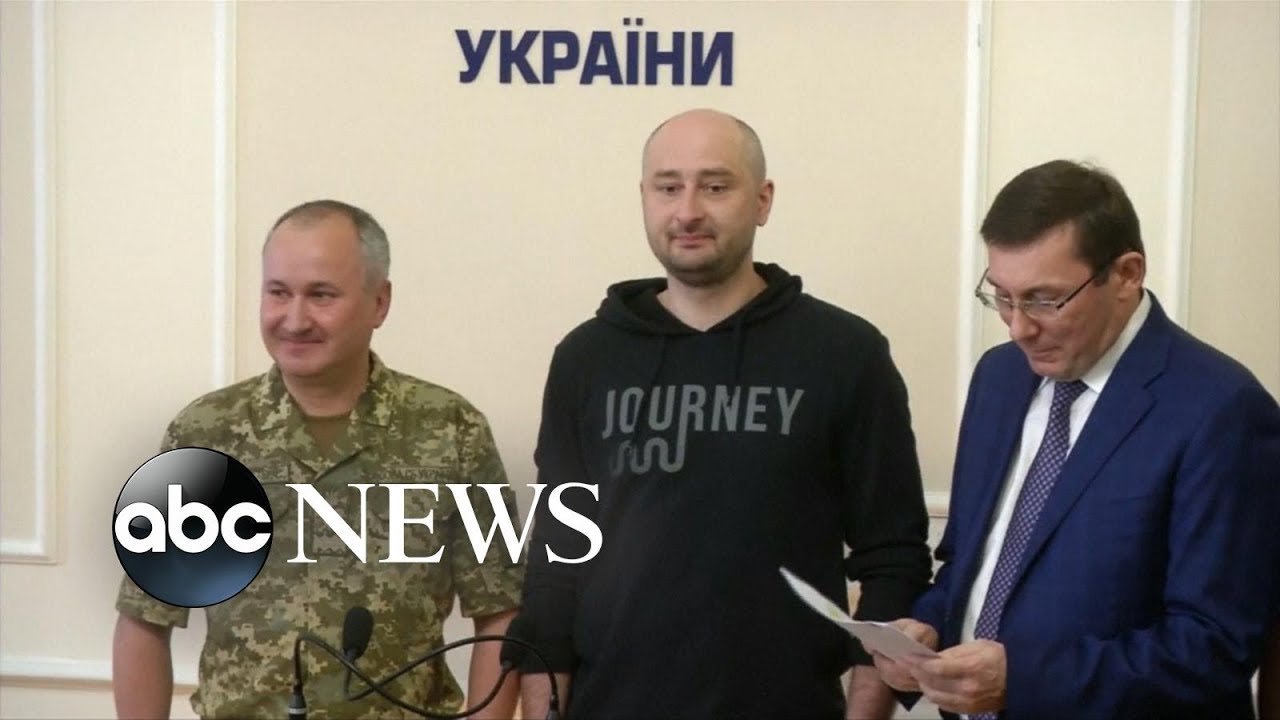 Journalist reported killed shows up alive on TV
