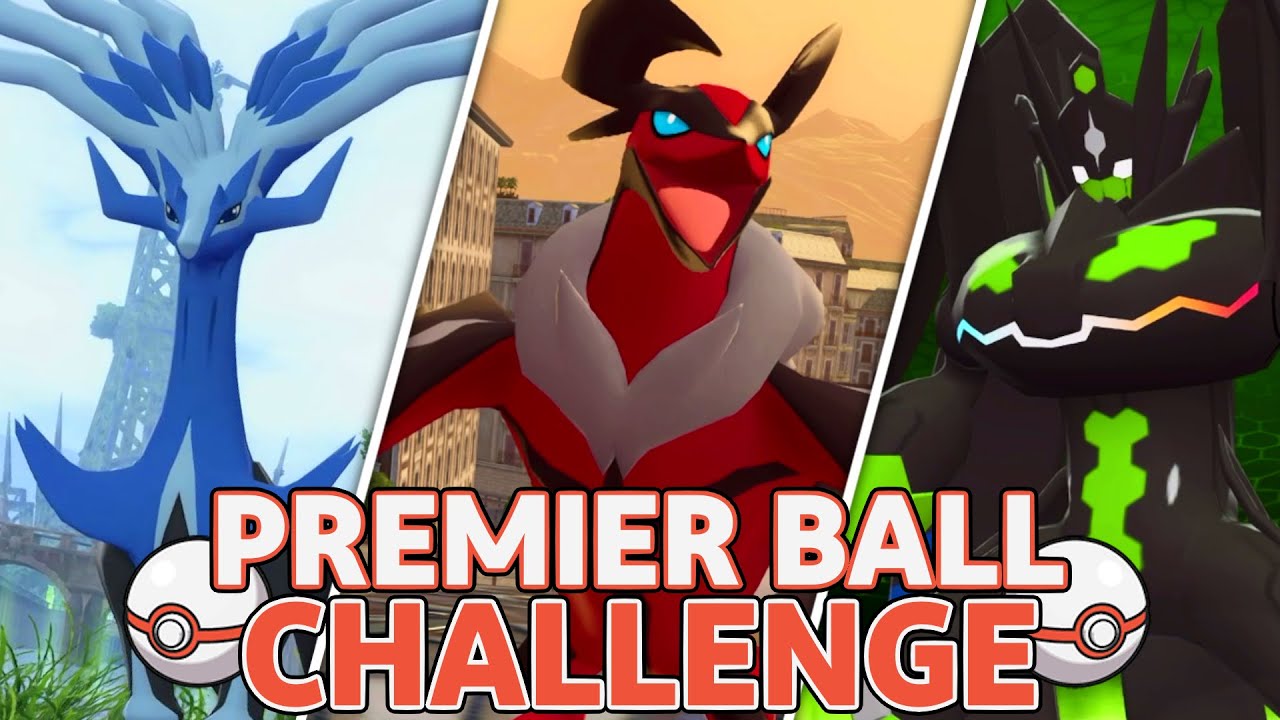 Catching Pokemon Legends Z-A Legendaries with Only Premier Balls!