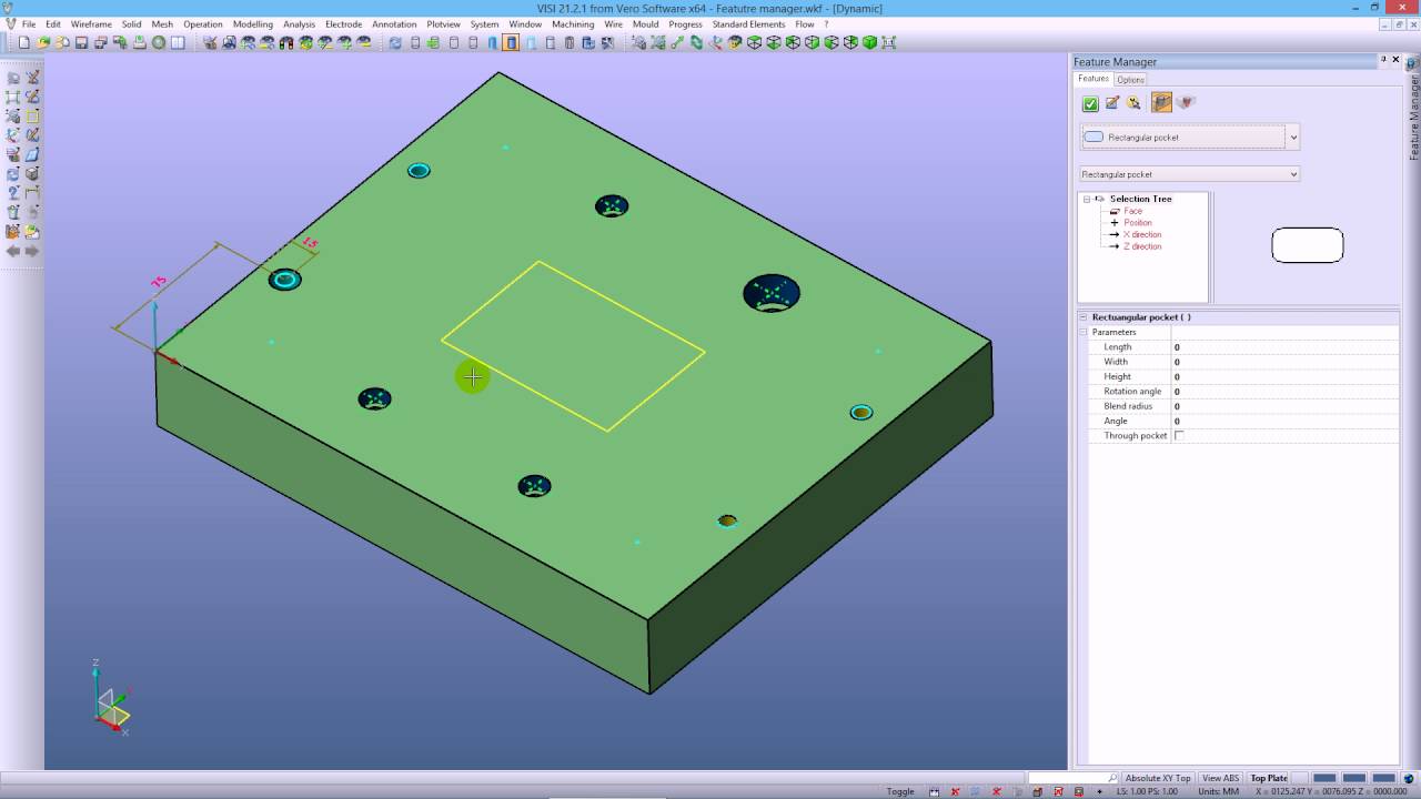VISI Feature manager