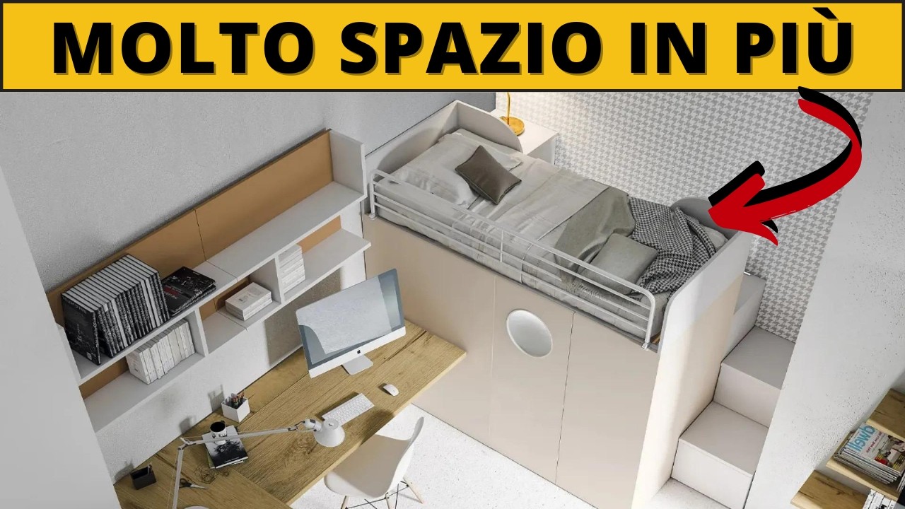 Camera da Letto Piccola: 7 Idee GENIALI per Recuperare Spazio