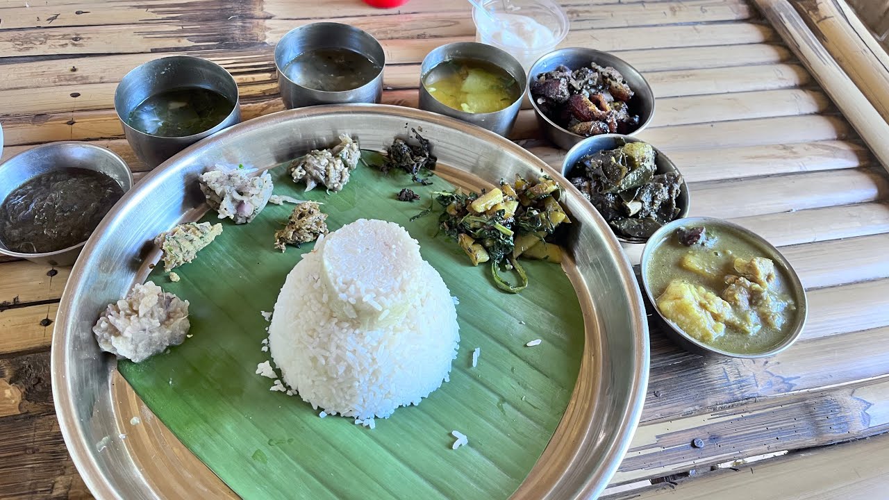 Karbi ethnic food 🥘 Choran Ahem