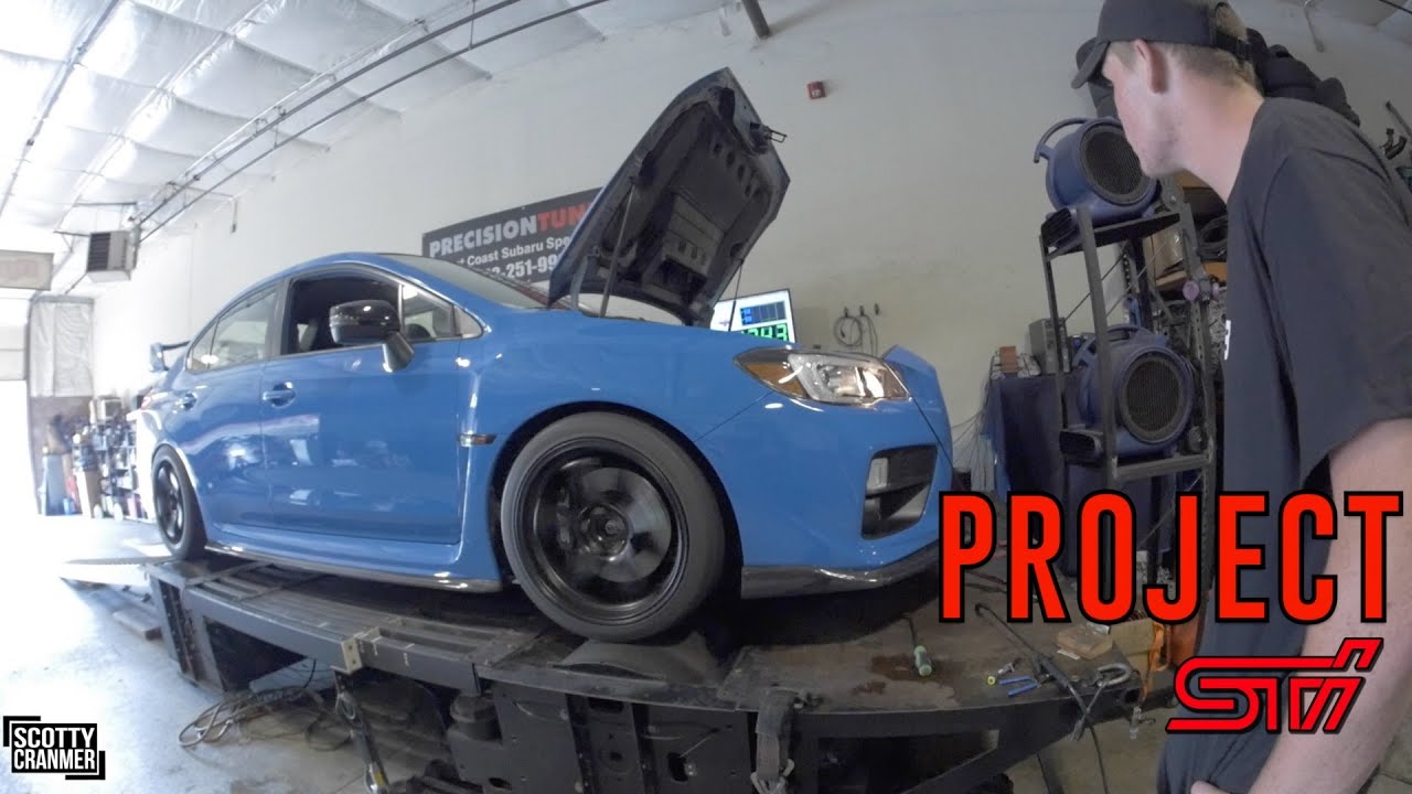 STAGE 2 STI ON DYNO!