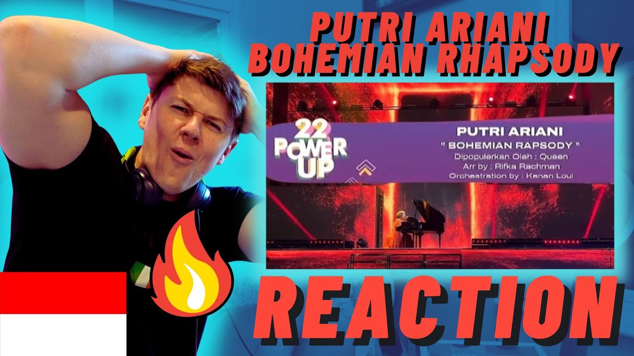 Putri Ariani🇮🇩 - Bohemian Rhapsody Cover Queen - 🇮🇪IRISH REACTION (HUT TRANSMEDIA 22 LIVE)
