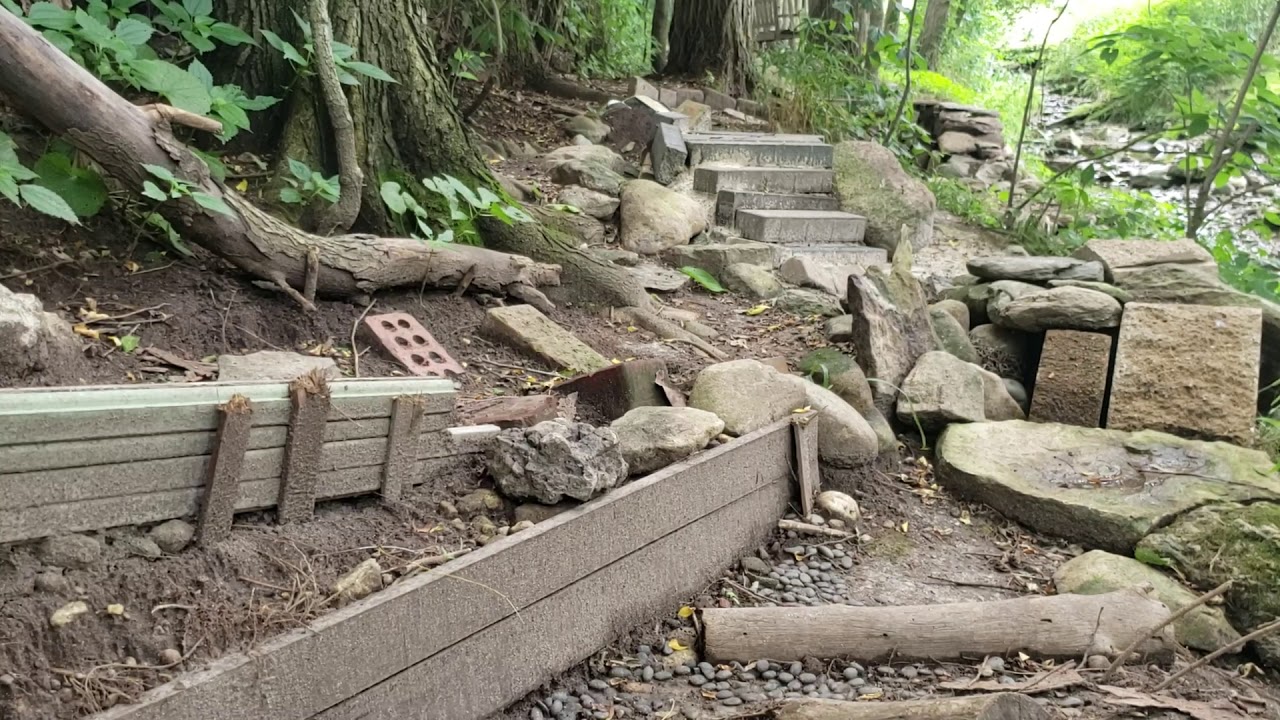 Backyard rc crawler course