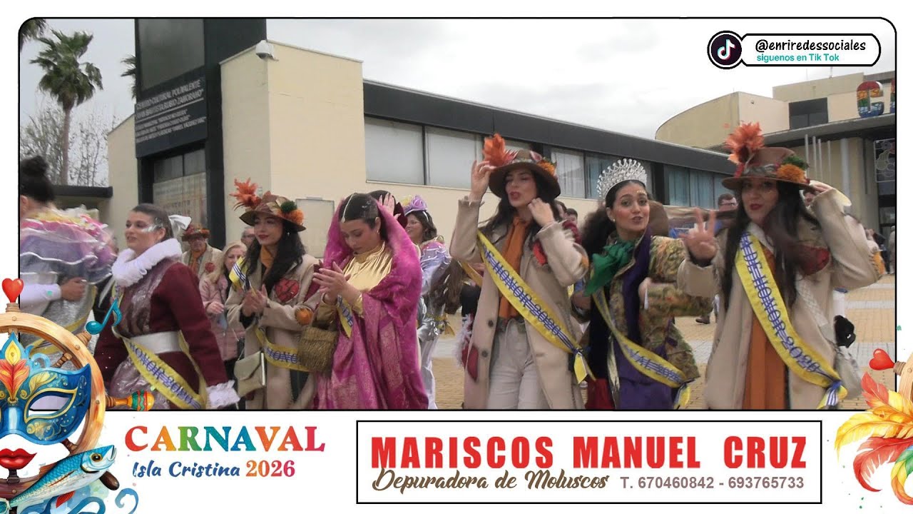 Finaliza el Pregón de Francisco González y se inicia el Pitisco de Carnaval // Isla Cristina