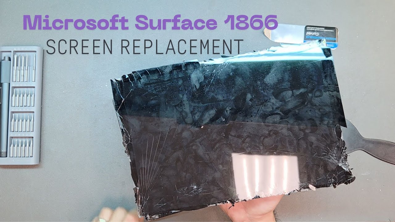Microsoft Surface 1866 Screen Replacement – Step by Step Repair Guide