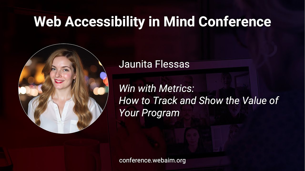 Jaunita Flessas: Win with Metrics: How to Track and Show the Value of Your Program