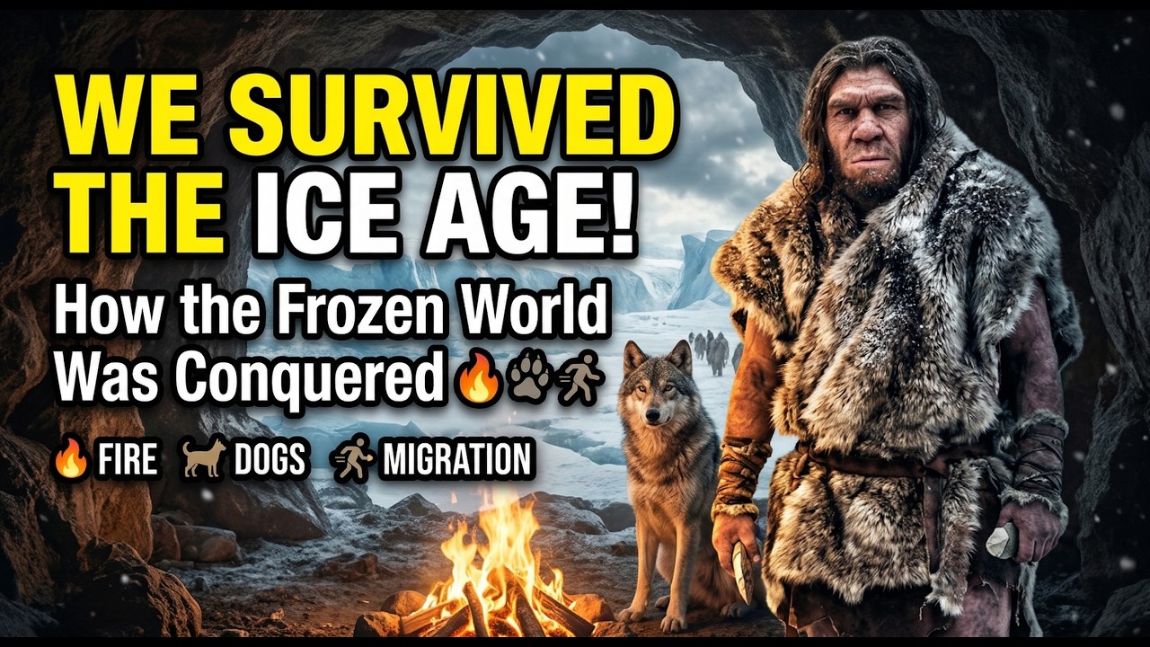 Ice Age Humans: How We Survived the Frozen World | Fire, Dogs & Migration | Dino Era