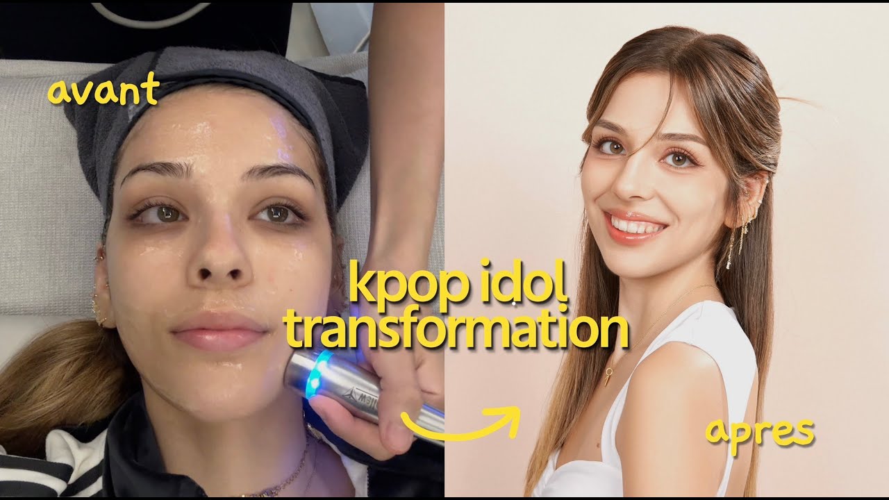 je me transforme en star de kpop en Corée!! (idol makeup, coiffure, skincare, photoshoot)- s1|ep5