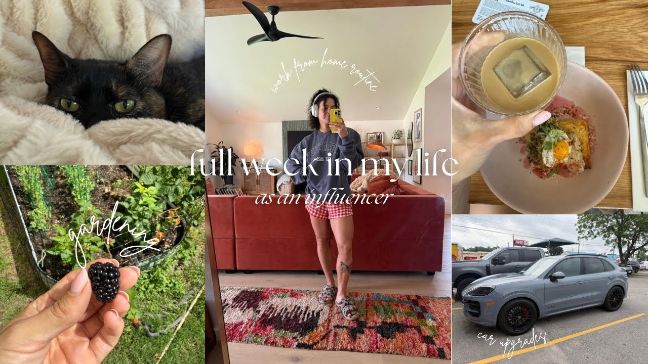 DAILY DIARIES | WEEK IN MY LIFE : Garden Update, Work Life, & More!