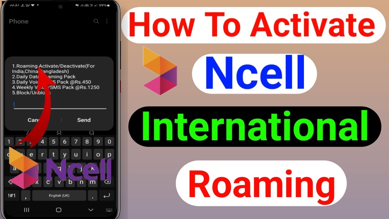 How To Activate Ncell International Roaming | Ncell Roaming Service Activation 2023