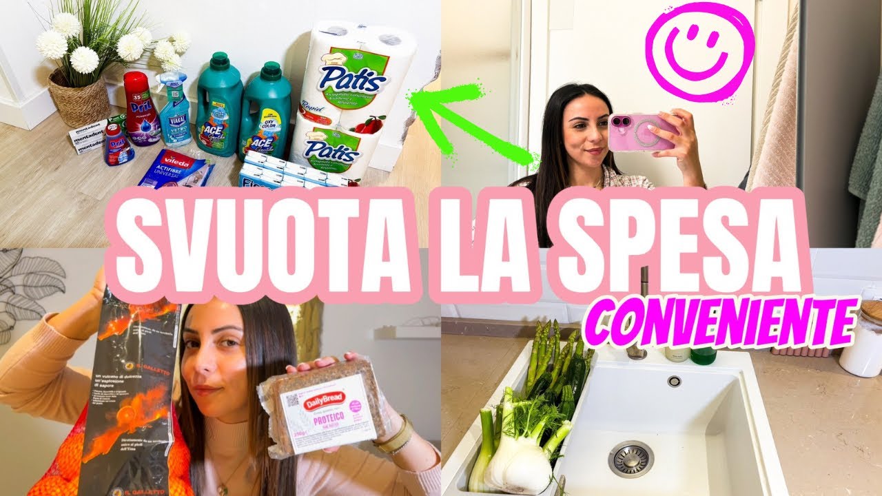 SVUOTA LA SPESA E OFFERTE || COSE DI CASA || TORNO SU YOUTUBE DOPO UNA PAUSA