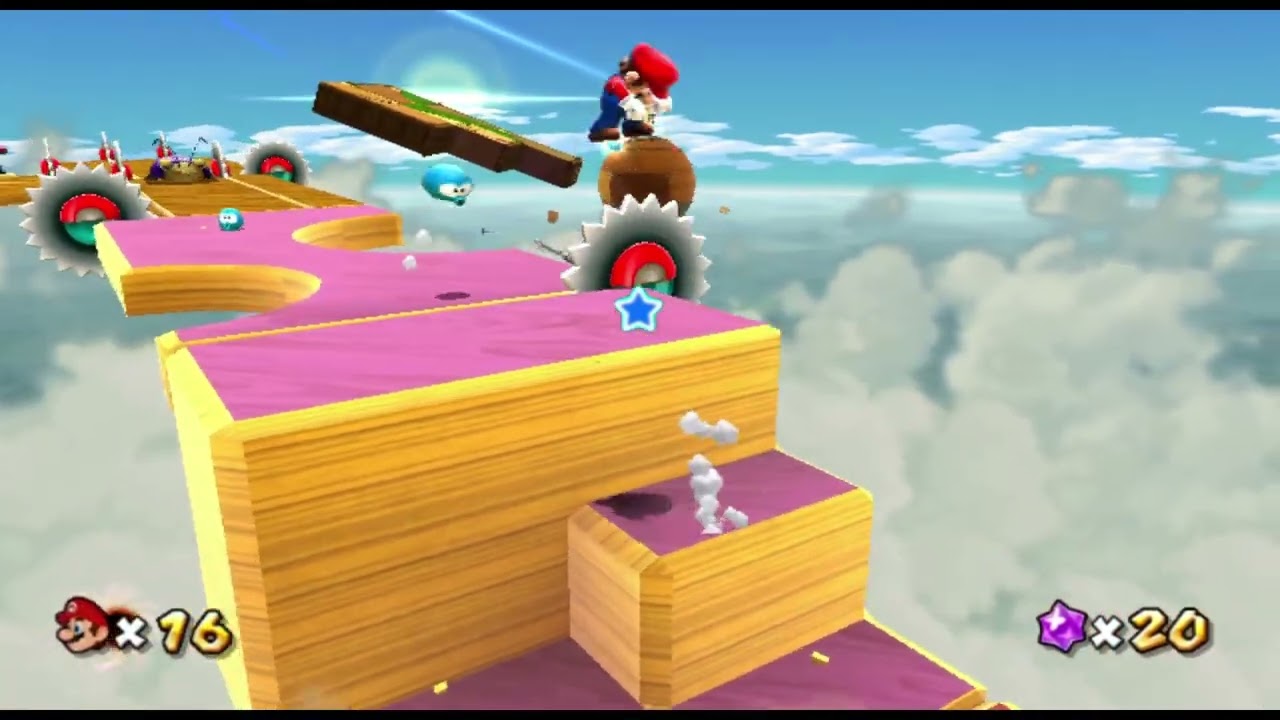 Let's play Super Mario Galaxy 2 part 4 - The worm of doom and despair