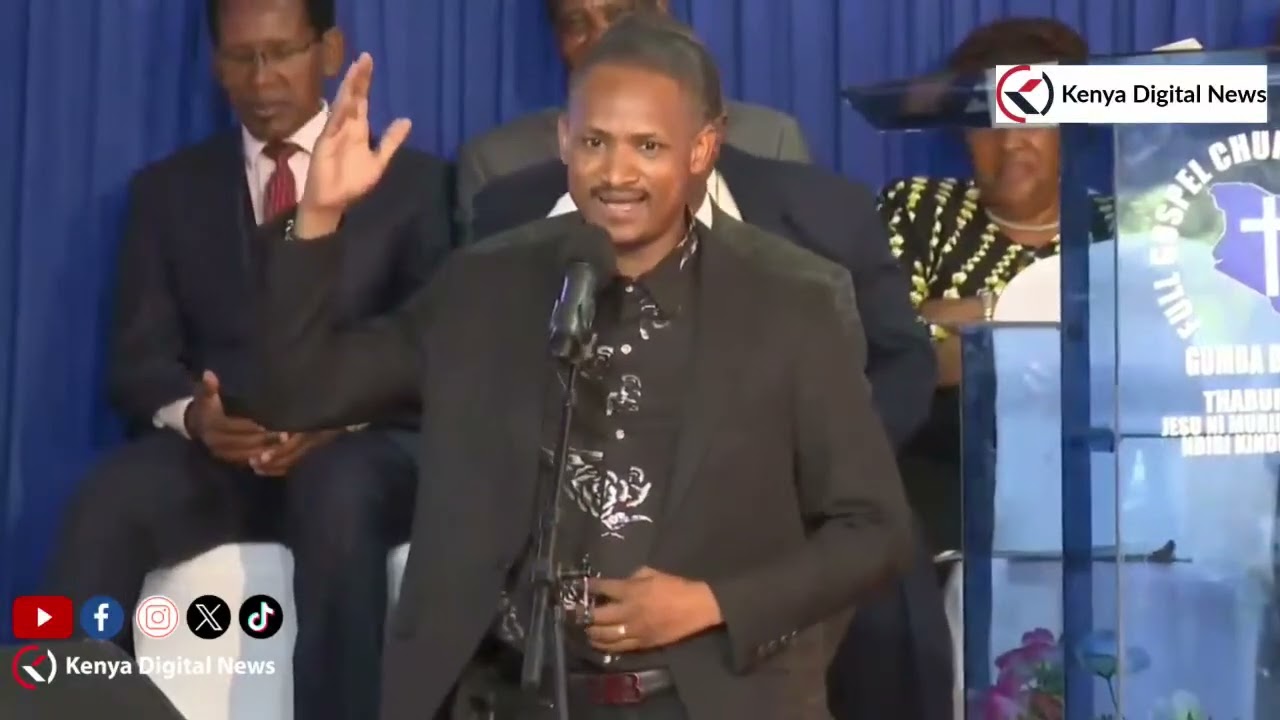 'Mimi ndiye baba anaacha!' Listen to what Babu Owino told Gachagua face to face in Nyeri!!
