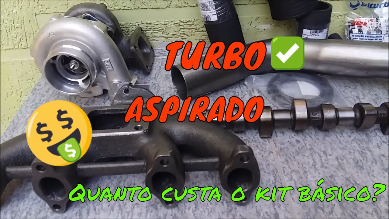Quanto Custa um Kit Turbo Básico? Isso mesmo pessoal, o Gol será TURBO!