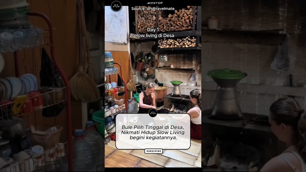 Foreigners Choose to Live in Villages, Enjoy Slow Living, Here's What They Do. #indonesia #bule #...
