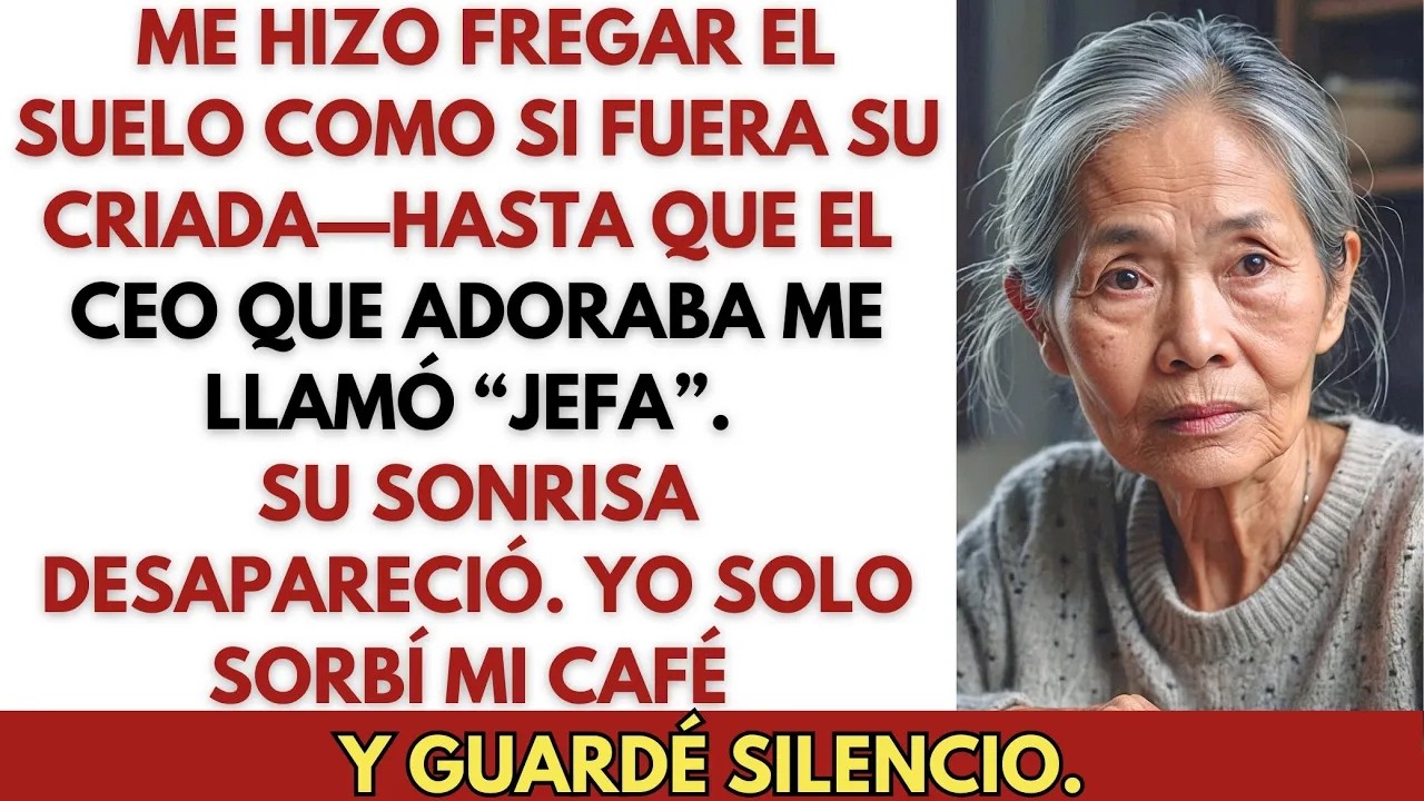 Mi Nuera Me Trató Como a Su Sirvienta—Hasta Que el CEO Que Ella Admiraba Me Llamó “Jefa”