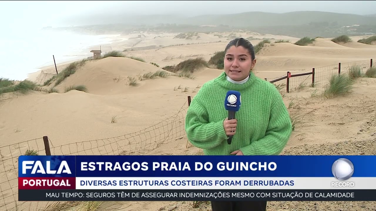 Estragos Praia do Guincho