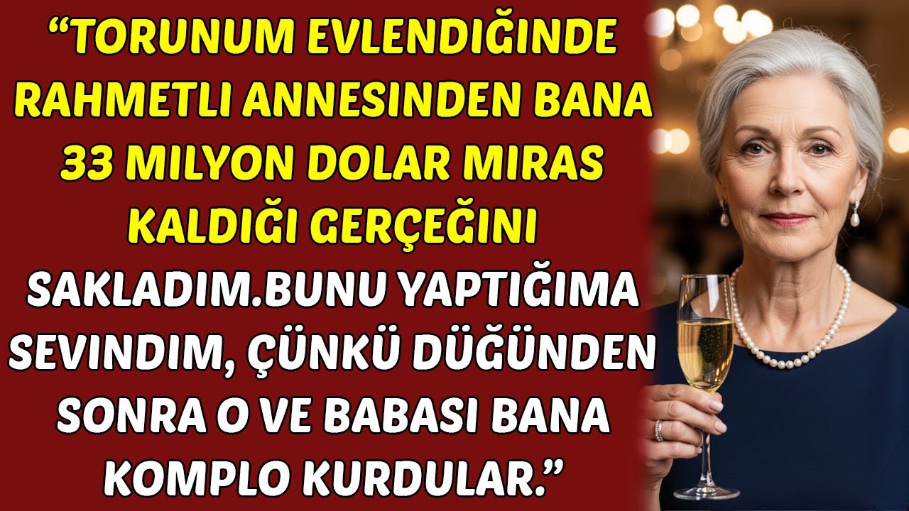 Torunumun Düğününde Annesinden Miras Aldığım 33 Milyon Dolar Konusunda Sessiz Kaldım - Çok Şükür