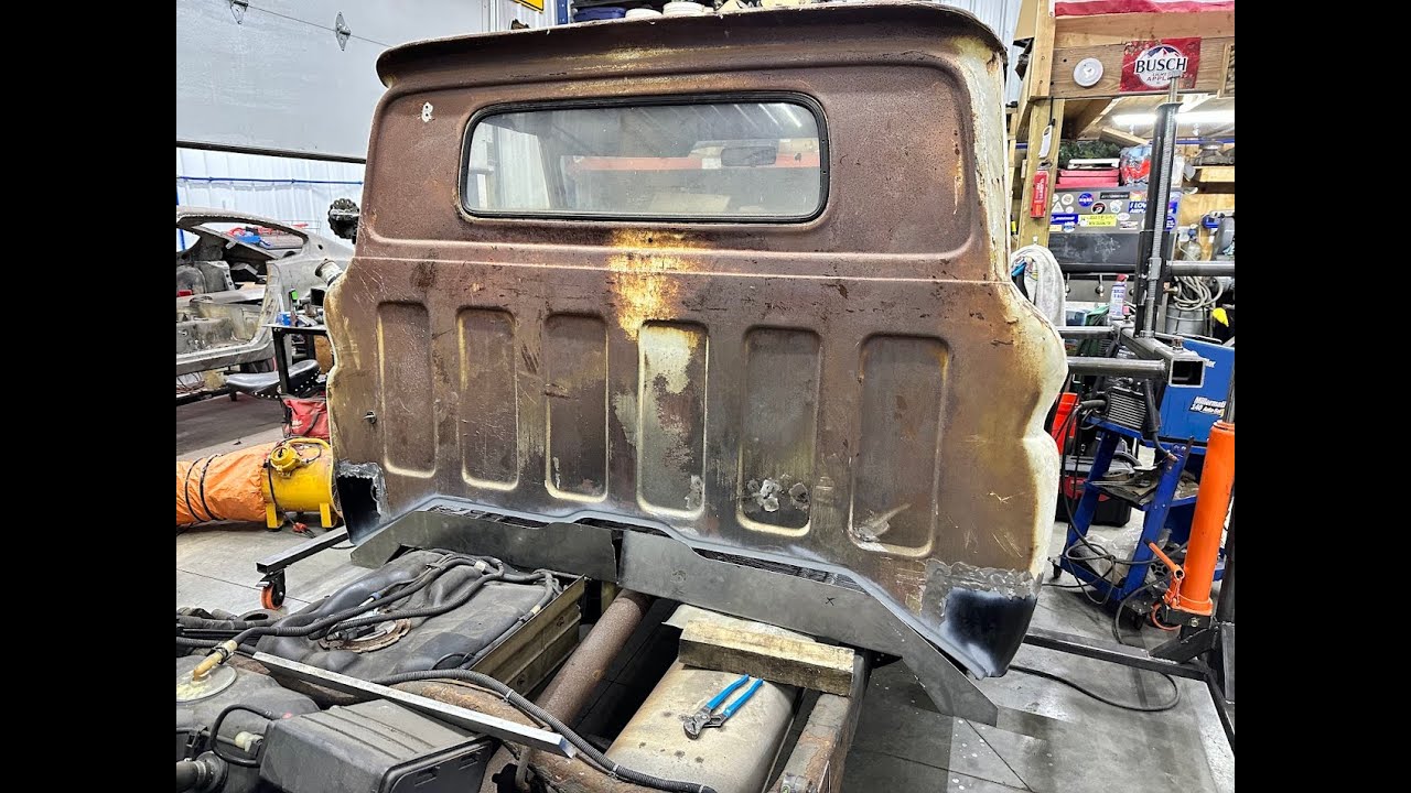 1965 C10 to 2012 Escalade Chassis Swap Part 2: Cab Corners and plan for combining rear of cab
