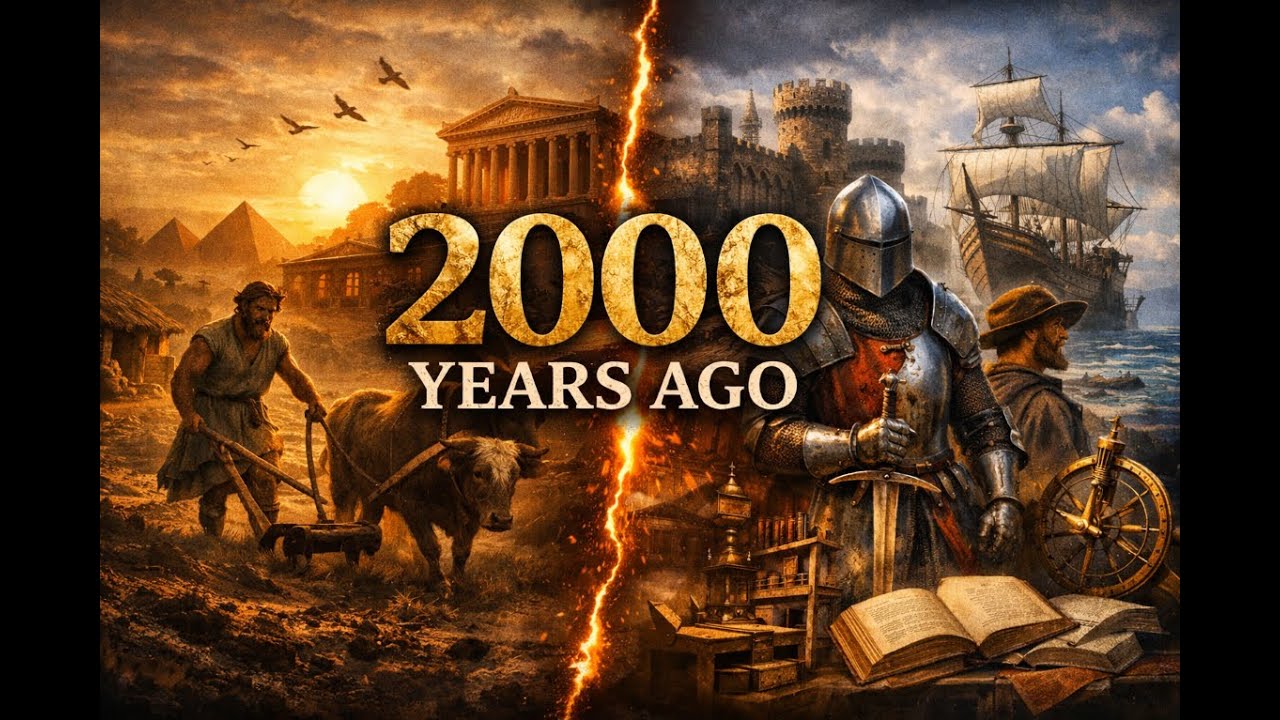 #2000 Years of Humanity #2000 Years Ago #The World 2000 Years Ago#How Humanity Changed in 2000 Years