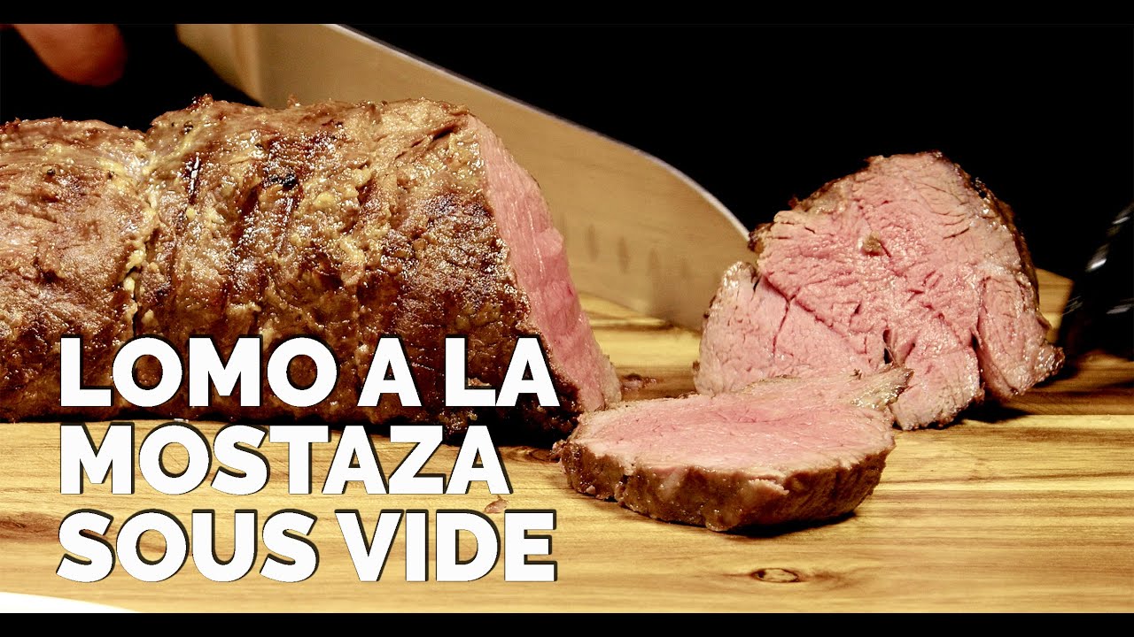 Lomo a la Mostaza Sous Vide