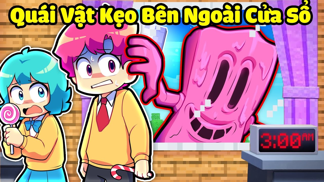 HIHA HỐT HOẢNG KHI PHÁT HIỆN TAFFY TAIL BÊN NGOÀI CỬA SỔ * HIHA QUÁI VẬT KẸO🤬😱