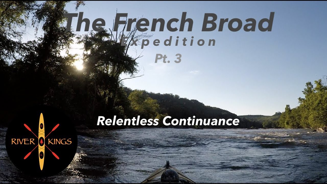 Kayak Camping - thru paddle on the French Broad River E3