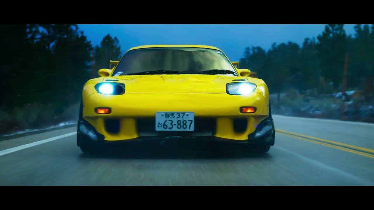 INITIAL D RX7 MOUNTAIN RUN | LIVE ACTION