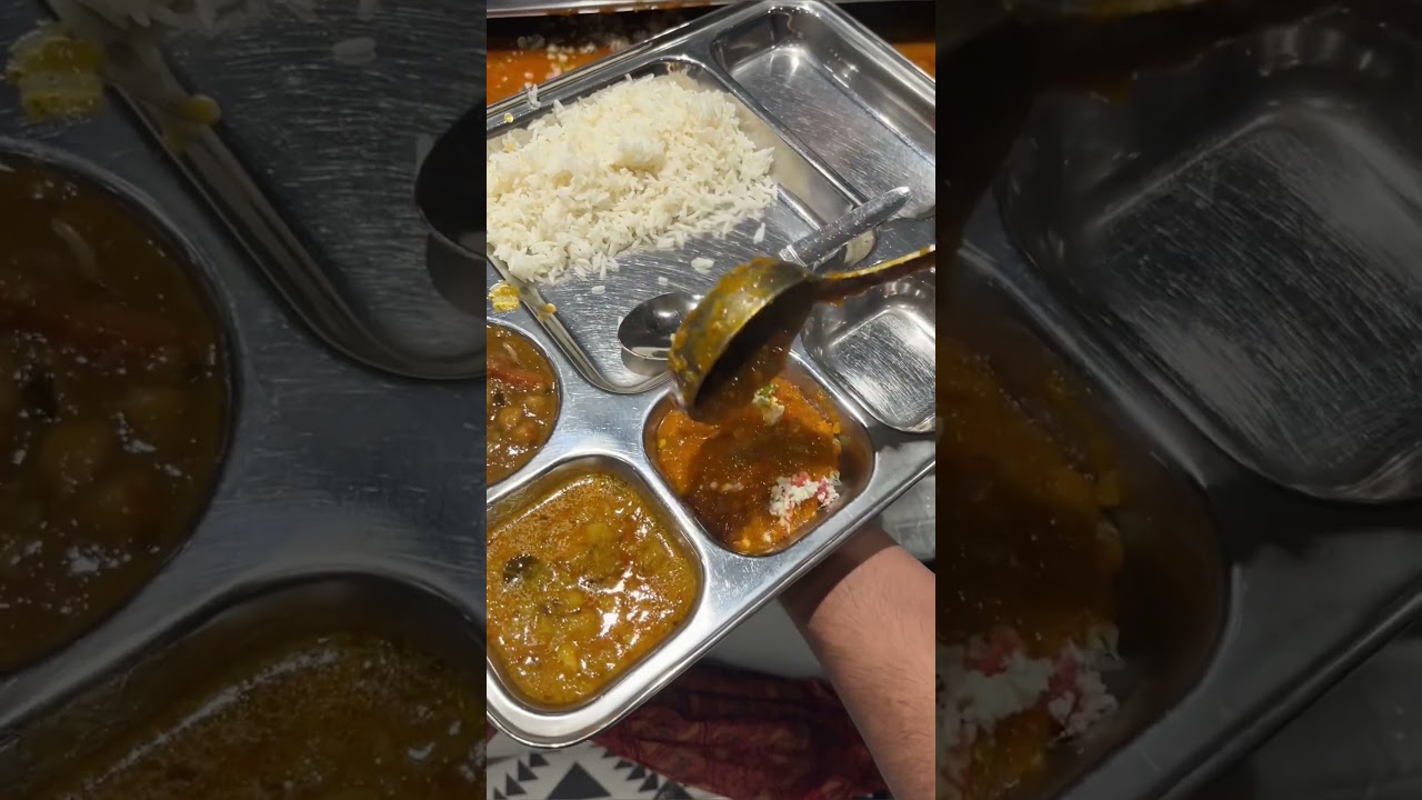 Office Ka Unlimited Food 😬Women&rsquo;s Day Special 🙏🏻😇#shorts #unlimitedfood #thali
