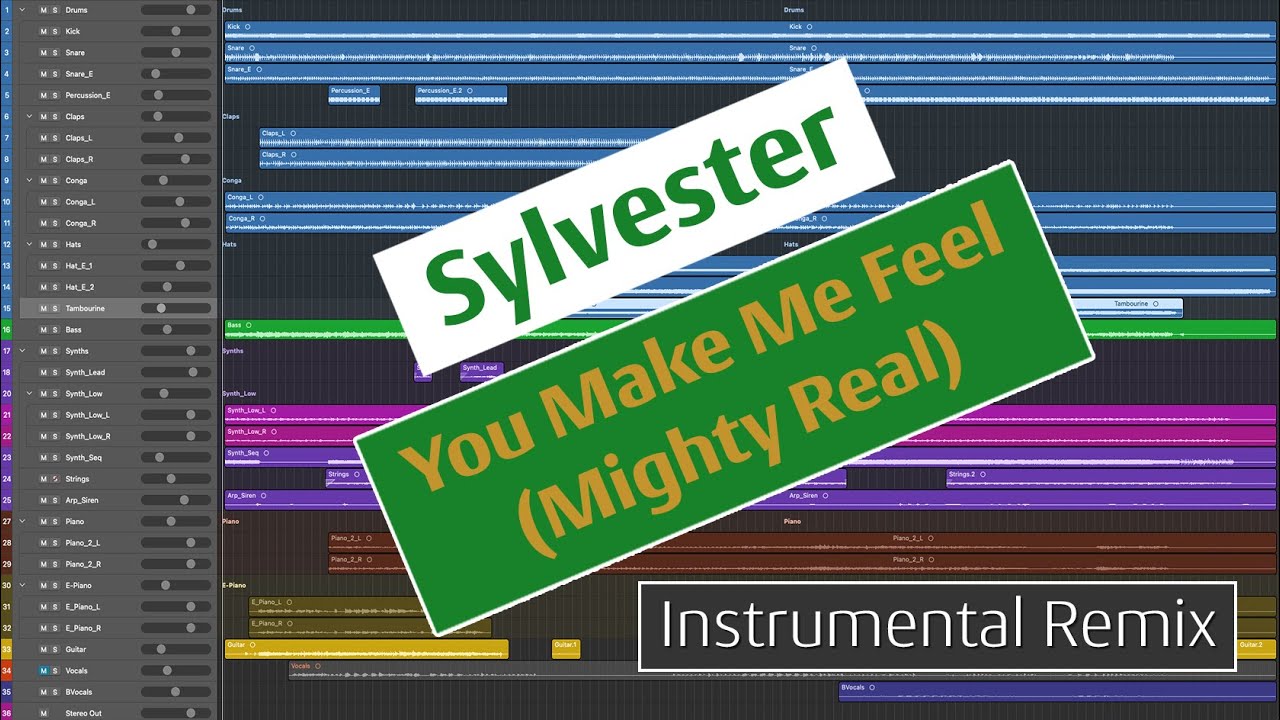 Sylvester - You Make Me Feel (Mighty Real) (Instrumental Remix)