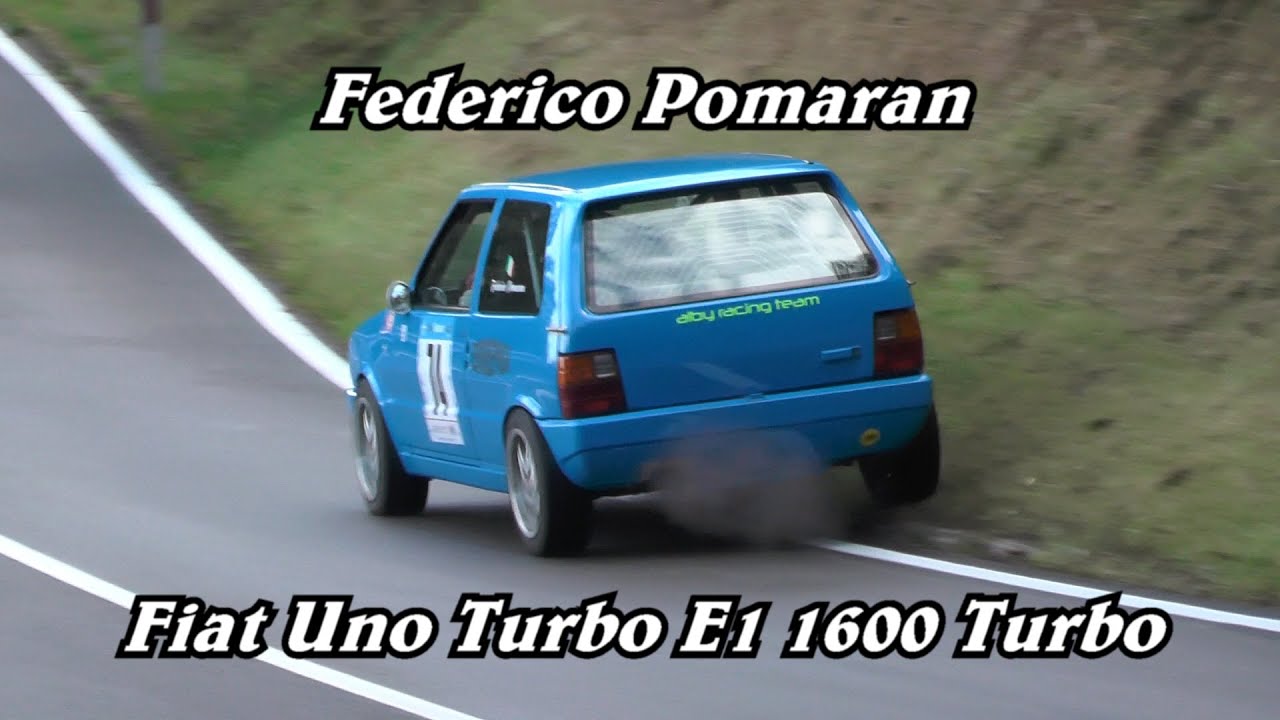 HILLCLIMB SALITA PEDAVENA - C. D'AUNE 2021 | FEDERICO POMARAN | FIAT UNO TURBO E1 1600 TURBO