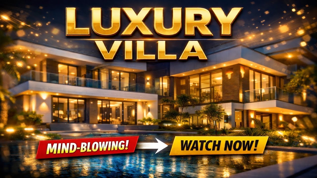 Modern Luxury Villa Design | Cinematic Architecture | RK Architecture