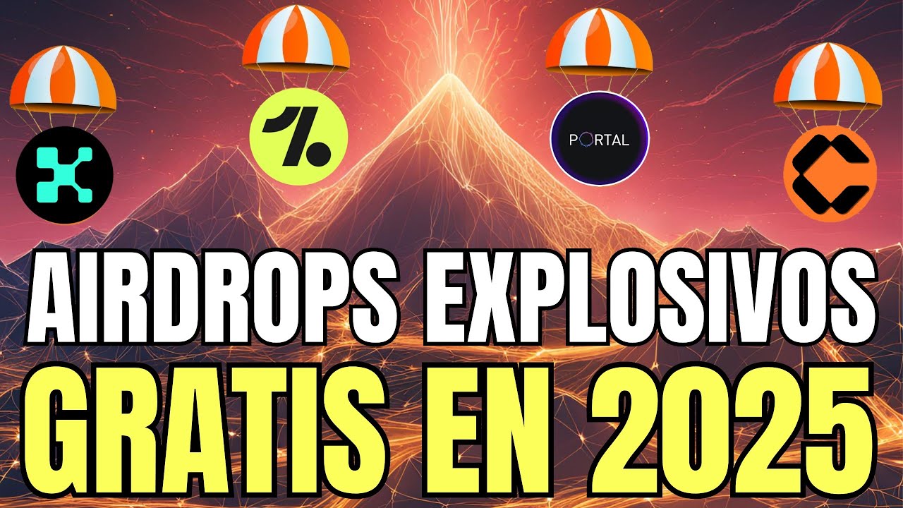 💥 TOP AIRDROPS GRATIS de 2025💥 GANANCIAS EN 5 MINUTOS 🔥