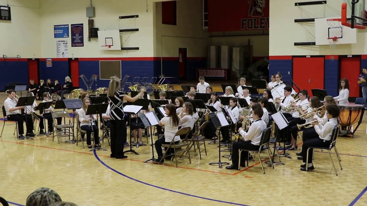 Foley 6th Grade Band - The Might of Hercules
