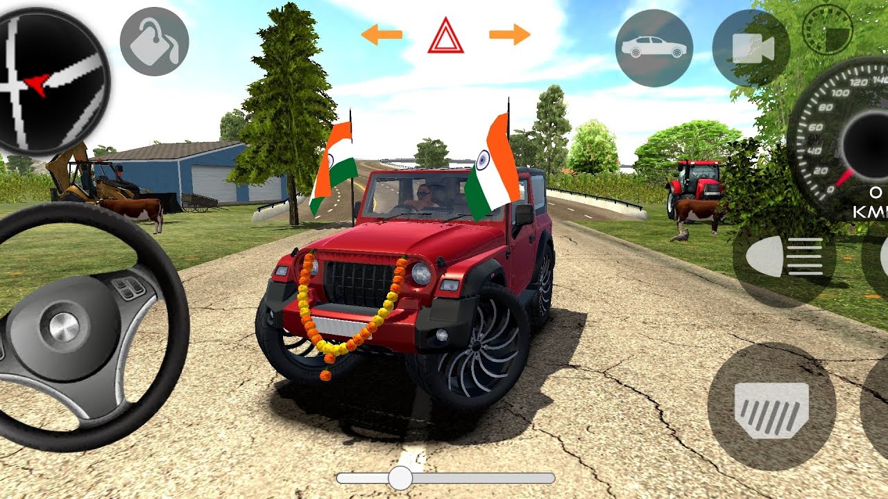 Modified Mahindra🥱 Thar Car Games: Indian Cars ( Gadi Wala Game) 1+Car Game 2026