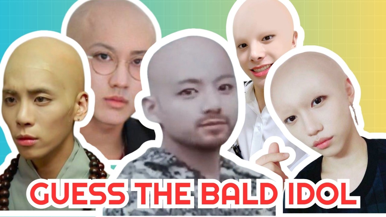GUESS THE BALD MALE IDOL - KPOP GAME