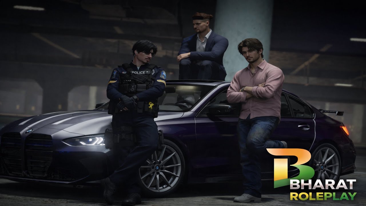Aaj Kya karna hai??? | GTA 5 Live Stream India on Bharat Roleplay #brp #bharatroleplay