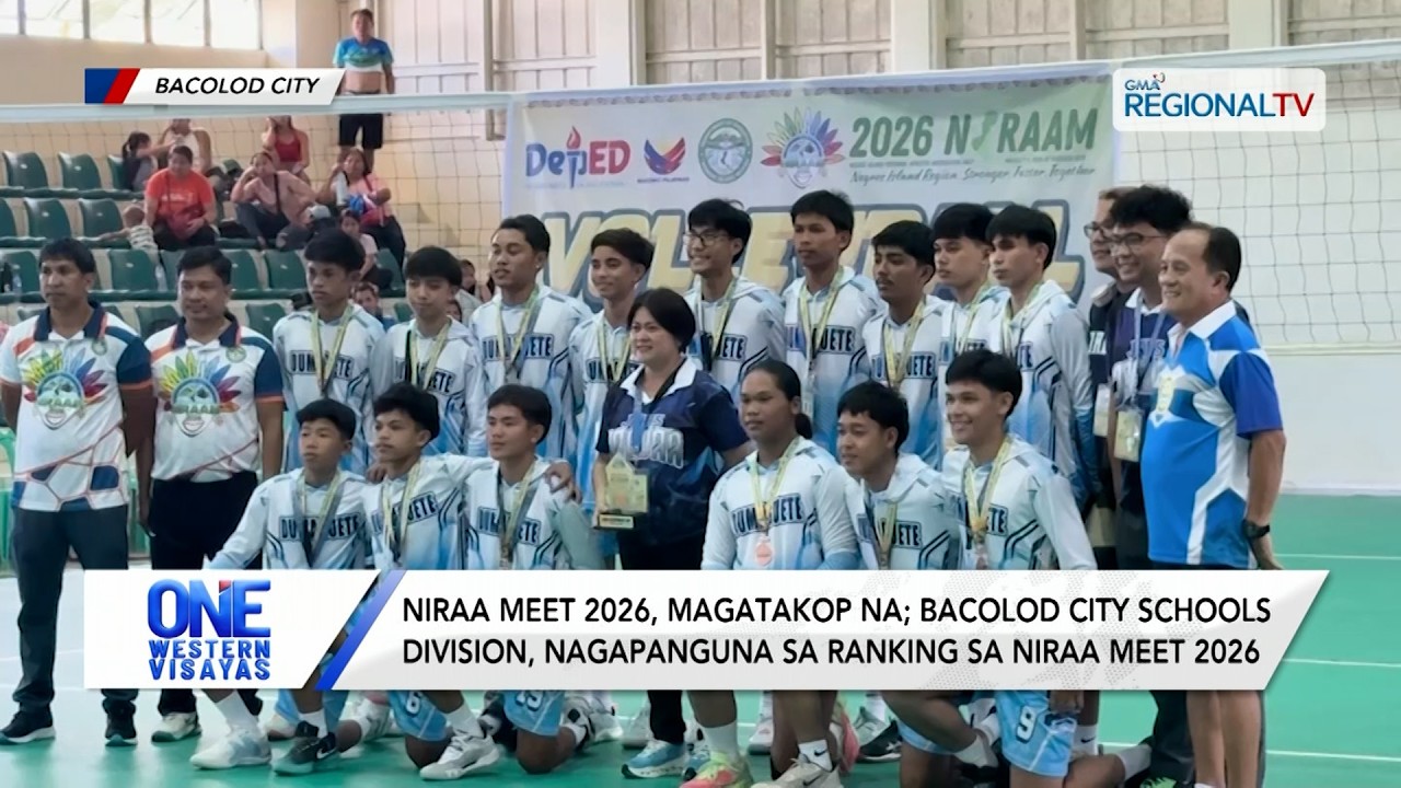 Чемпионат NIRAA 2026 завершился; город Баколод лидирует в рейтинге | One Western Visayas