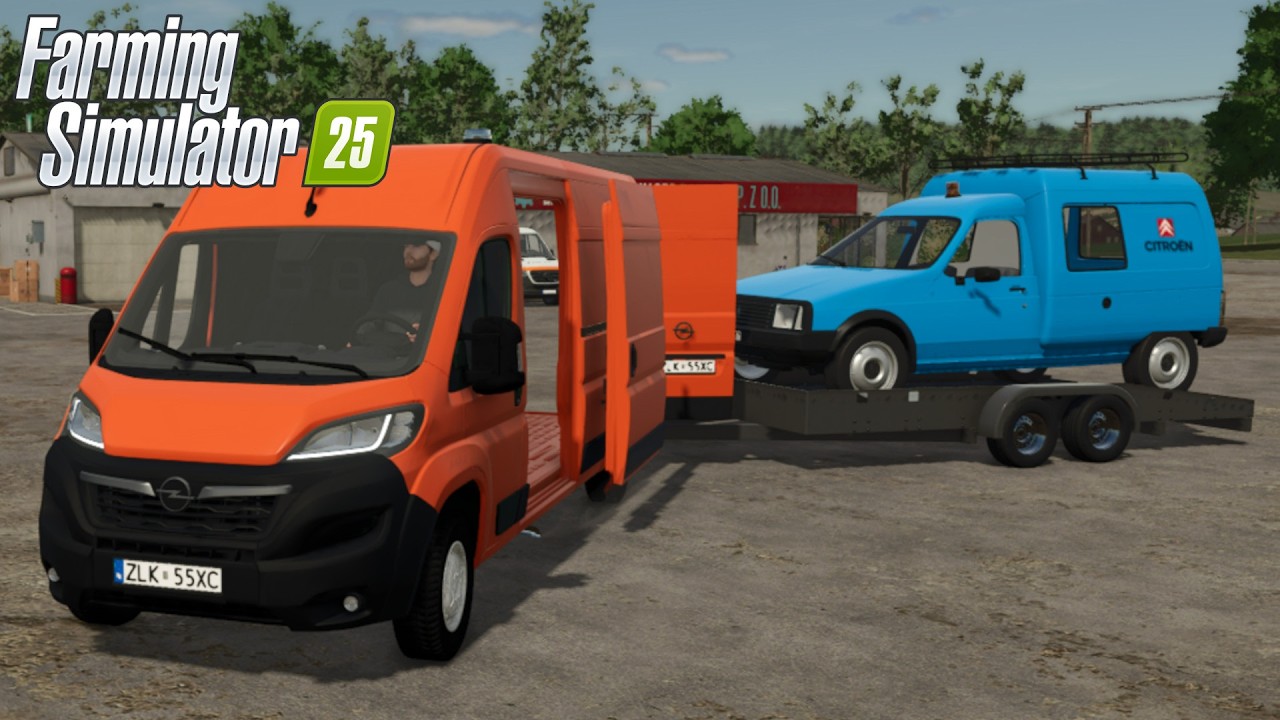 FS25 - 2023 Opel Movano L4H3 - NEW CAR MOD for Farming Simulator 2025 ROLEPLAY | FS25 GAMEPLAY