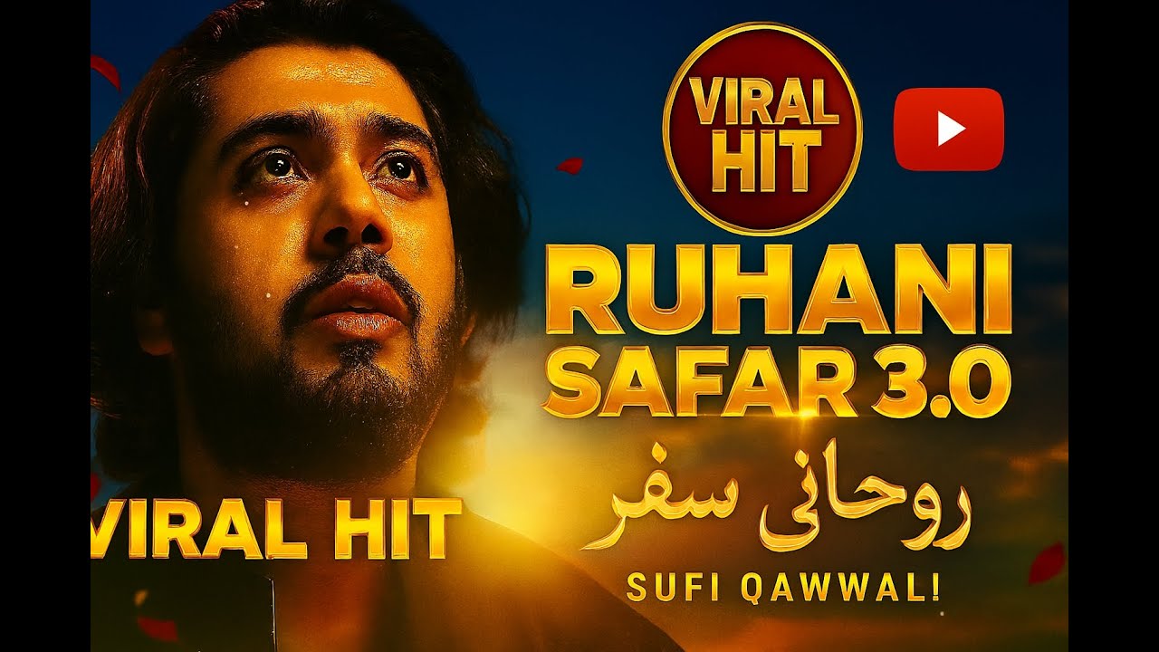 RUHANI SAFAR 3.0 | Cinematic Sufi Qawwali | Divine Surrender & Love